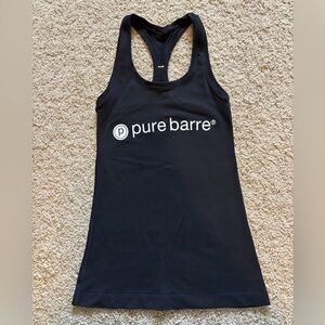 Pure Barre Black Tank Top